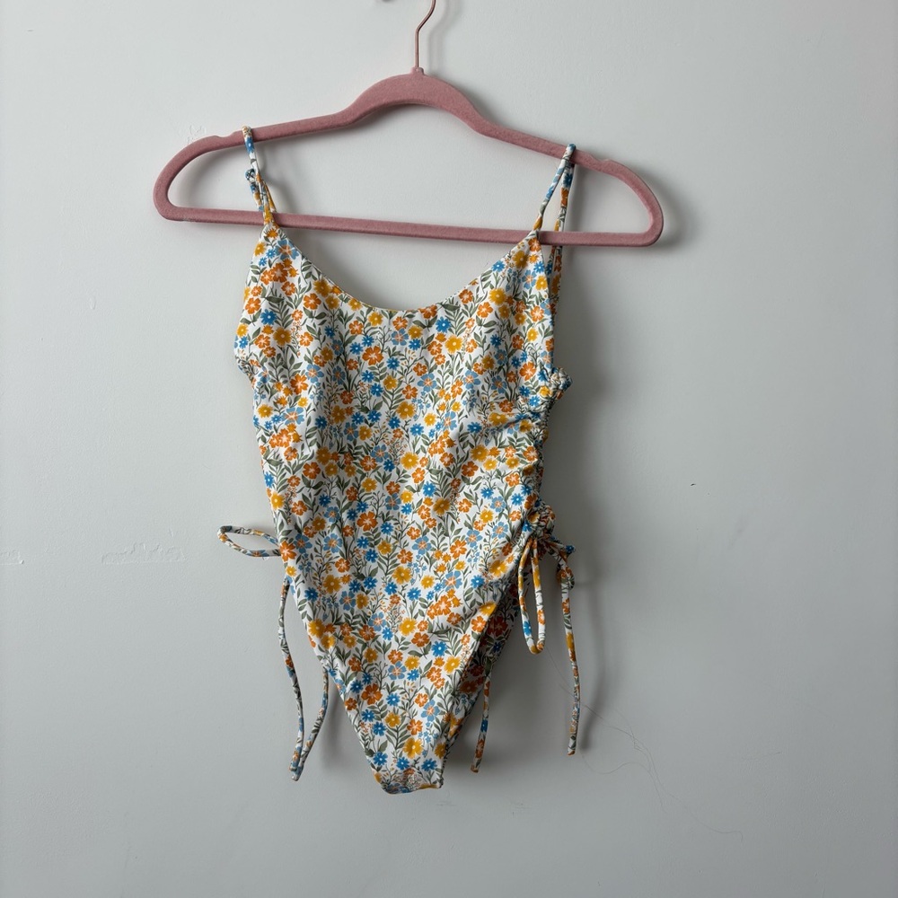 Sunbleached swim Rosie one piece in St Tropez print